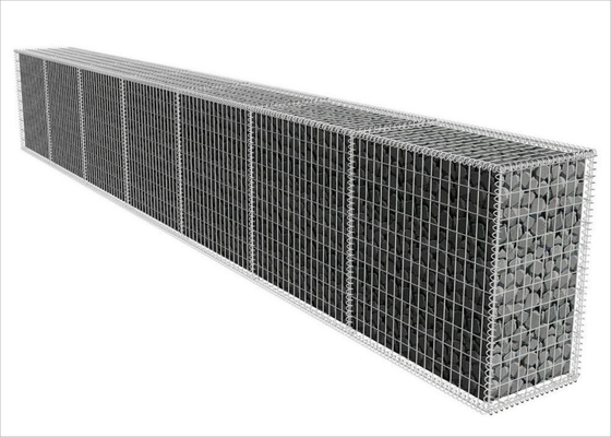 Good Quality Welded Mesh Fencing & 1.8-4.0mm Welded Gabion Box Retaining Wall For Protection on sale