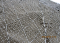Diamond Hole Rockfall Protection Netting Barrier Sertifikasi ISO 14001