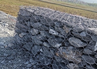 Trou hexagonal en pierre de boîte de Gabion pour renforcer des berges de rivière