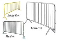 Clôture de treillis soudé galvanisée à chaud 2.0m-2.5m barrières de clôture pour piétons