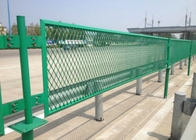حصار فلزی منبسط شده با پوشش پودر PVC 30mmx60mm سوراخ برای بزرگراه
