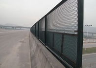 Hàng rào lưới thép kim loại Hàng rào lưới kim loại mở rộng chống gỉ với lỗ kim cương