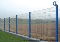 پانل حصار مشبک منحنی 3 بعدی با پوشش پودر PVC نصب آسان