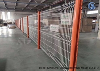 پانل حصار مشبک منحنی 3 بعدی با پوشش پودر PVC نصب آسان