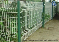 Hàng rào lưới hàn cong Lỗ hình chữ nhật 4,5mm 5,0mm cho sân vườn / nhà