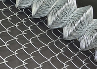 10m 20m Electro Galvanized Chain Link Fence PVC Dilapisi Untuk Bandara
