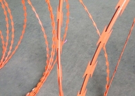 Le rasoir d'acier inoxydable clôturant le fil galvanisé plongé chaud/PVC a enduit