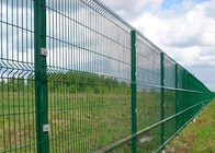 Zielone ogrodzenie z siatki drucianej powlekane tworzywem sztucznym dla szkoły / zakładu / autostrady