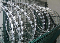Concertina Razor Fencing Wire Roll Stainless Steel Hot Dicelup Galvanis