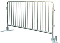Barriere personalizzate per il controllo della folla, recinzione temporanea rimovibile in acciaio inossidabile