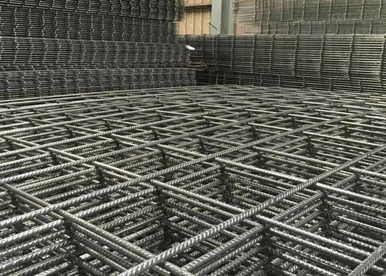 Hàng rào lưới thép bê tông ISO9001 Lưới thép hàn có gân